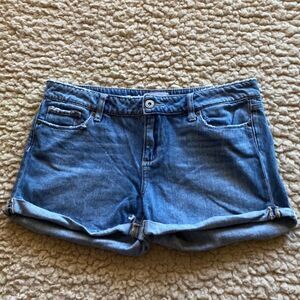 Paige Size 29 Blue Summer Vacation Beach Roll Cuff Hem Jimmy Jimmy Denim Short